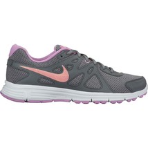 Women&#39;s Nike Revolution 2 Running Shoes, 554900 034 Size 5 Cool Grey/Fuchsi - £55.91 GBP