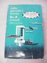 Radio Operator&#39;s License Q &amp; A Manual 6th Edition 1964 - £10.19 GBP