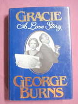 Gracie A Love Story HCDJ George Burns 1988 - £10.44 GBP