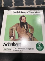 Family Library of Great Music LP Record Schubert Unfinished Symphony Alb... - £12.17 GBP