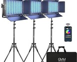 Gvm 1500D Rgb Led Video Light, 75W Video Lighting Kit With Bluetooth Con... - $1,287.99