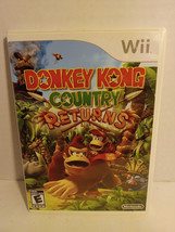 Nintendo Wii Donkey Kong Country Returns 2010 Tested - £15.96 GBP