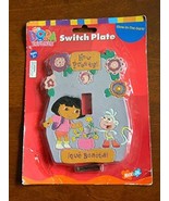 Nick Jr Dora the Explorer Glow-In-the-Dark Switch Plate - $4.94