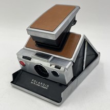 Polaroid SX-70 Land Camera Brown Leather SX70 Vintage - £106.53 GBP