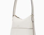 Kate Spade Bailey Parchment White Leather Shoulder Bag K4650 Purse $359 ... - £115.97 GBP