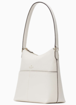 Kate Spade Bailey Parchment White Leather Shoulder Bag K4650 Purse $359 MSRP FS - $148.49