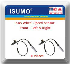 2X ABS3360FLR ABS Wheel Speed Sensor Front R&amp;L For:BMW 318 320 323 325 3... - $25.75