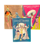 Carmen Miranda Black Entertainers Pavlova &amp; Nijinsky Paper Dolls Tom Tie... - $19.39
