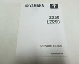 2003 Yamaha Z250 LZ250 Servizio Guida 90894-62941-59 Marino Fabbrica OEM... - £12.01 GBP