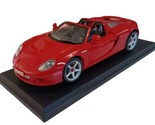 Maisto Special Edition 1:18 Scale Die-Cast Porsche Carrera GT Red 2003 w... - $24.70