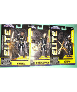 3 PC Final Faction Elite Ed. MS Steadfast &amp; S.Shift 1:18, 3-3/4&quot; Action ... - $242.33 MXN