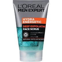 L&#39;Oreal Paris Men Expert Face Scrub, Hydra Energetic Deep Exfoliating Face Wash  - £17.57 GBP