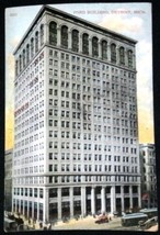 VINTAGE Ford Building, Detroit Mich Postcard (1908) - £2.28 GBP