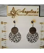 Heart Wood/Acrylic Drop Earrings - $12.00