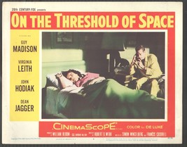 On The Threshold Of Space 11&quot;x14&quot; Lobby Card #4 Virginia Leith Guy Madison - £38.14 GBP