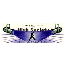 Danny B Productions High Society 1999 Rave Flyer 90s LA Electronic Dance... - $29.70