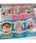 Vintage lot Sweet Valley Twins set of 6 books 8 35 38 39 41 42 Jessica&#39;s... - $38.00