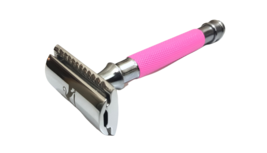 Sword Edge Heavy Duty Pink-Silver Stroud Double Edge Safety  - boxed - $14.72