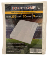 Toupeone Protection Pages 9 Pocket Sports Trading Cards Holds 189 Cards ... - £9.58 GBP