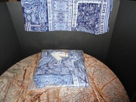 Robert Graham The Gotham Blue S/S Medium Shirt & 36" Waist Shorts Combo NWTS image 5