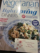 Vegetarian Times Magazine April May 2015 Light Spring Dinners Brand New - £7.89 GBP