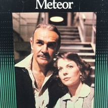 Meteor  Vintage Original 70s Big Box Book Case VHS Tape Sean Connery - £15.94 GBP