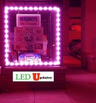 20ft Storefront Super Bright Magenta Pink LED Light Module S 5630 with U... - $49.49