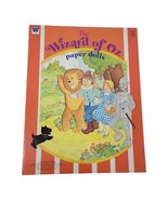 Uncut VTG Wizard of Oz Paper Doll Book 1976 Whitman Tin Man Cowardly Lio... - £9.51 GBP