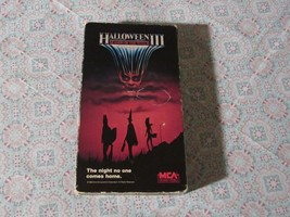 VHS   Halloween III    Season Of The Witch   1987 - $44.50