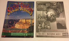 School Of Tomorrow Social Studies 1090 Student &amp; Score Key SOT 1999  - $2.96