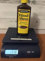 Minwax Wood Sheen Rubbing Oil Stain Plantation Walnut 12 oz (11.8oz)* - £20.17 GBP