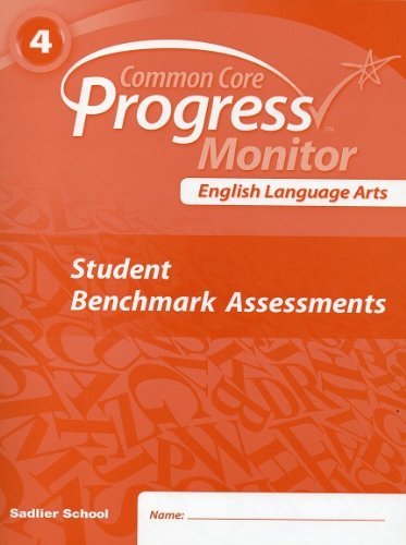 English Language Arts, Common Core Progress Monitor (4th Grade, Student ... - $8.81