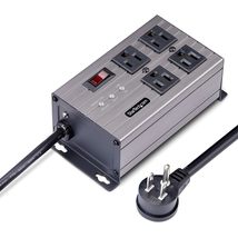 StarTech.com 6-Outlet Industrial Power Strip 125V/15A, EMI/RFI Isolation... - $113.33+