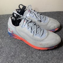Under Armour Hovr Sneakers Men’s Size 11.5 Gray And Orange Blue - £14.70 GBP