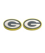 Green Bay Packers NFL Football Team Crocs Shoe Charms - Set Of 2 Clog Sports - $7.99