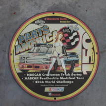 Vintage 1996 Western Auto Watkins Glen Porcelain Gas-Oil Americana Man Cave Sign - £118.66 GBP