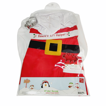 Santa Lil Helper Chef Kit by Russ Kids Apron Cookie Making Set Christmas Holiday - £22.22 GBP