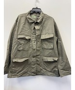 New USGI OG Ripstop Poplin Coat Shirt Jacket Tropical - Large Regular. - $48.79 CAD