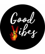 Good Vibes Sunset Spare Tire Cover ANY Size, ANY Vehicle, Camper, Trailer, RV - $113.80