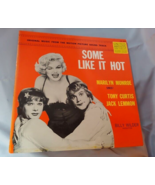 Some Like it Hot Marilyn Monroe LP Record United Artists Soundtrack NM- ... - £41.25 GBP