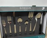 Gibson Home Wilmington 55pc Stainless Flatware &amp; Serving Set 8 Settings - $49.49