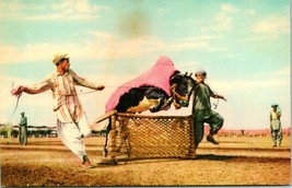 Vtg Cartolina 1910s Lahore Pakistan National Cavallo E Bestiame Show Salto Bull - £12.19 GBP
