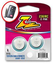 Keyless Remote Batteries (2) For 2008-2012 Toyota RAV4 / Free S/H 09 10 11 / - £3.70 GBP