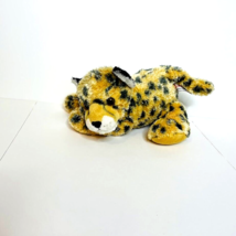 Aurora World 8&quot; Plush Mini Flopsie Streak Cheetah Leopard Bean Bag Toy - £9.20 GBP