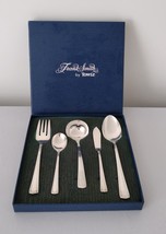 Frank Smith By Towle MARIE LOUISE Silverplate 5 Pc Serving Set Orig Box ... - £13.94 GBP