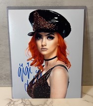 Gigi Dolin Bejeweled Hat Sexy Gaze Signed Autograph 8x10  WWE WCW NXT AEW TNA - $38.69