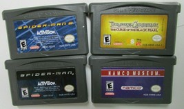 Gameboy Advance Game Boy SPIDER MAN,SPIDER MAN 2,NAMCO MUSEUM,PIRATES OF... - £19.81 GBP