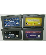 Gameboy Advance Game Boy SPIDER MAN,SPIDER MAN 2,NAMCO MUSEUM,PIRATES OF... - $25.00