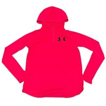 Under Armour Girls Hooded Loose Fit Heatgear Athletic Shirt Size YXL - £10.48 GBP