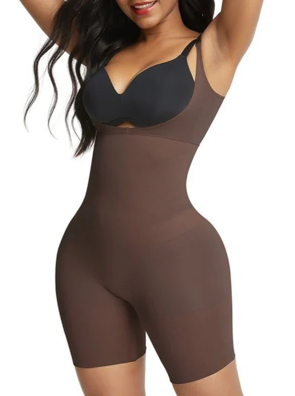 Seamless Shaper Open-Bust Bodysuit - $49.99